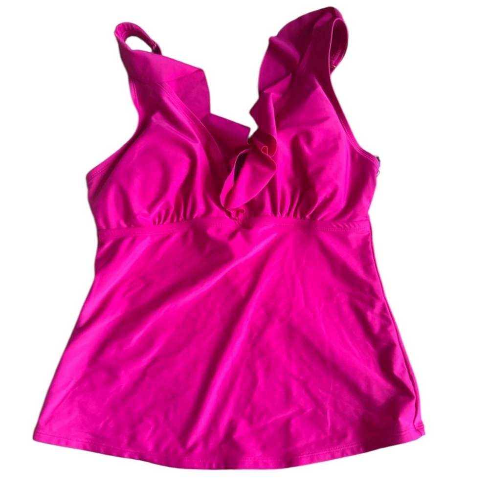 DKNY Bikini Tank Topβ size XXL Hot Pink